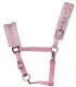 Halfter mit Vlies in rosa -